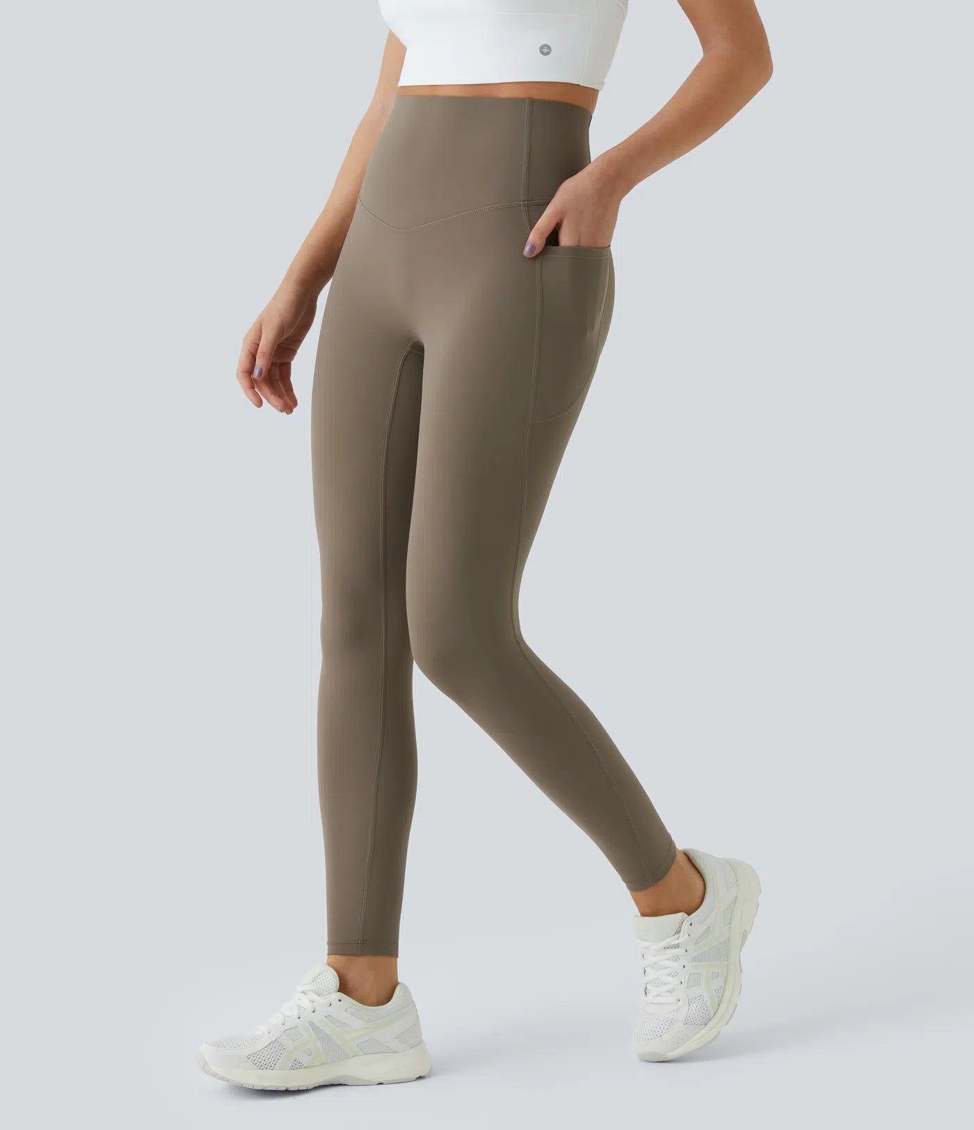 SoCinched - Formende UltraSculpt-Leggings mit hohem Bund, Bauchkontrolle und Seitentaschen fürs Training
