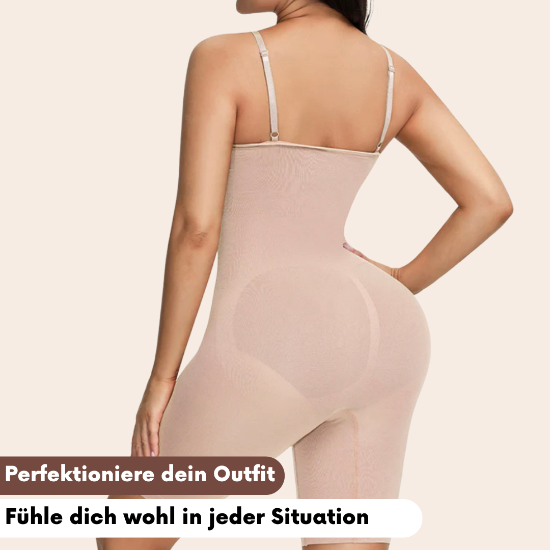 🧘♀️ Figurformender Bodysuit mit Hose – Ganzkörper-Shapewear für einen glatten Look ✨👖