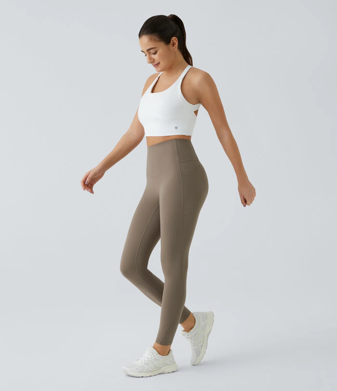 SoCinched - Formende UltraSculpt-Leggings mit hohem Bund, Bauchkontrolle und Seitentaschen fürs Training