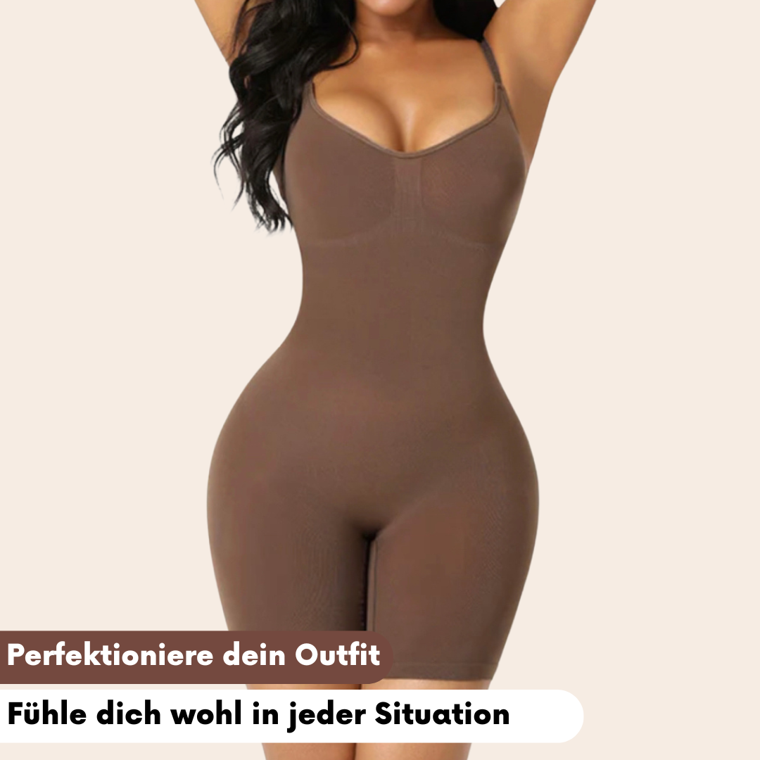 🧘‍♀️ Figurformender Bodysuit mit Hose – Ganzkörper-Shapewear für einen glatten Look ✨👖